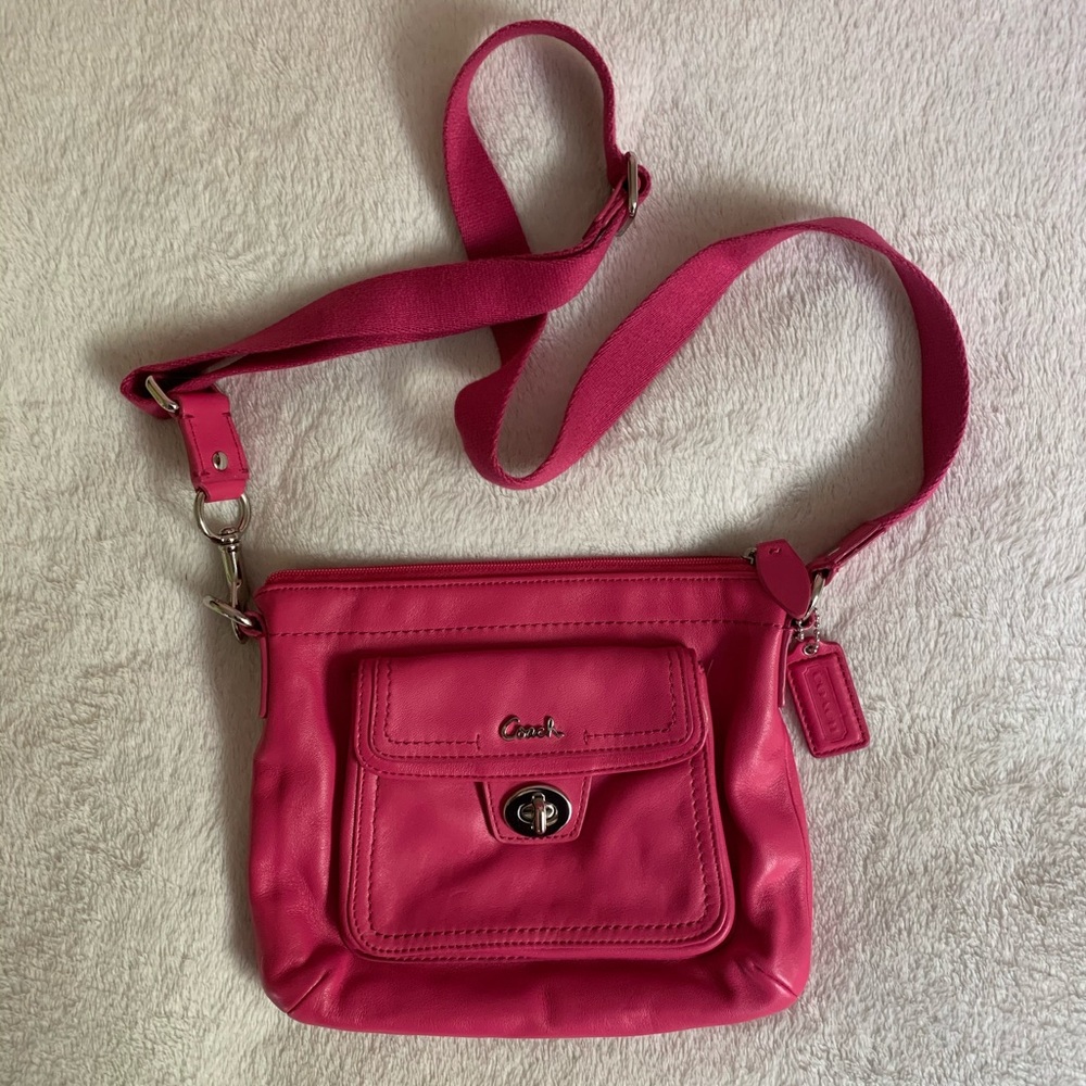 NWOT Hot Pink Coach Bag